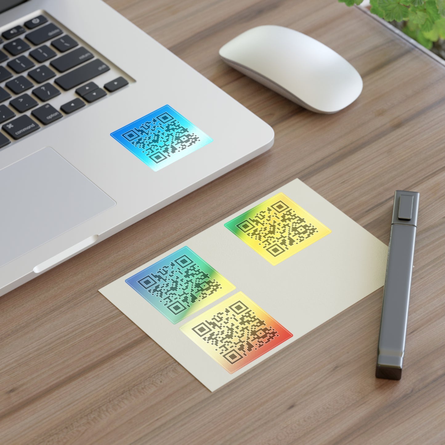 RIck Roll QR Code Stickers