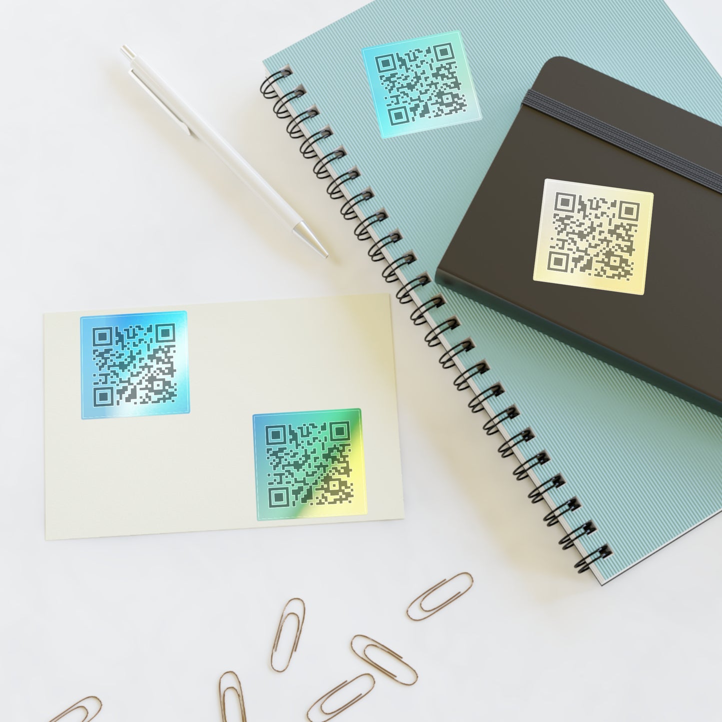 RIck Roll QR Code Stickers