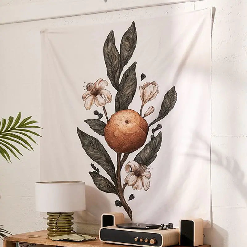 Nordic Room Wall Tapestry for Influencer Photography