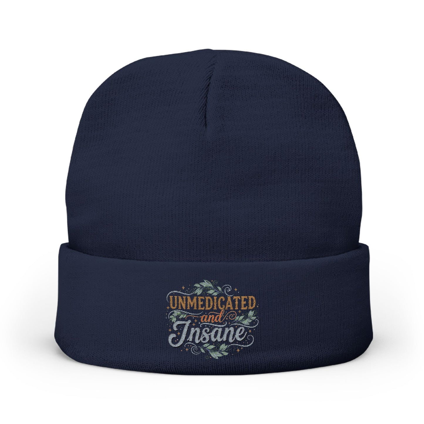 Unmedicated and Insane: Knit Beanie
