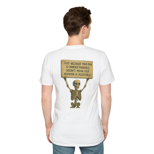 Accountability Skeleton Graphic Tee