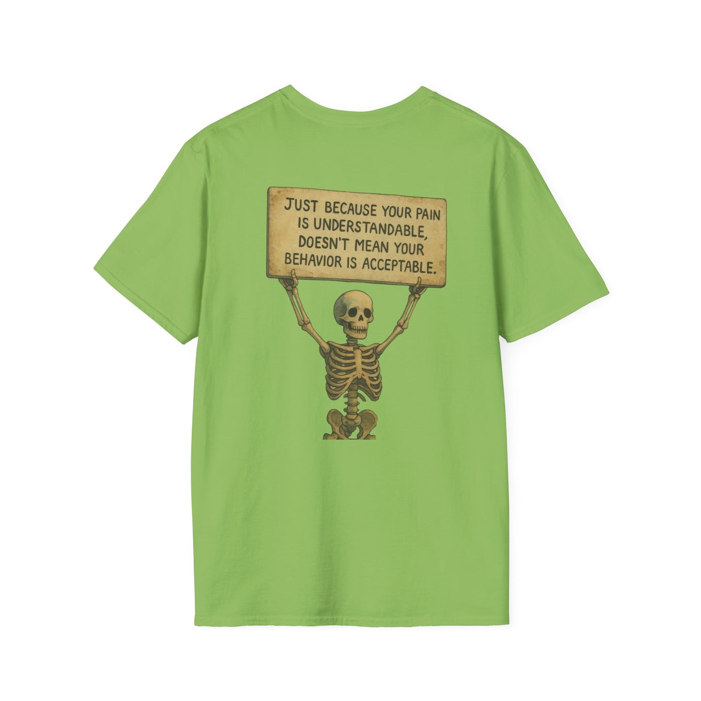 Accountability Skeleton Graphic Tee