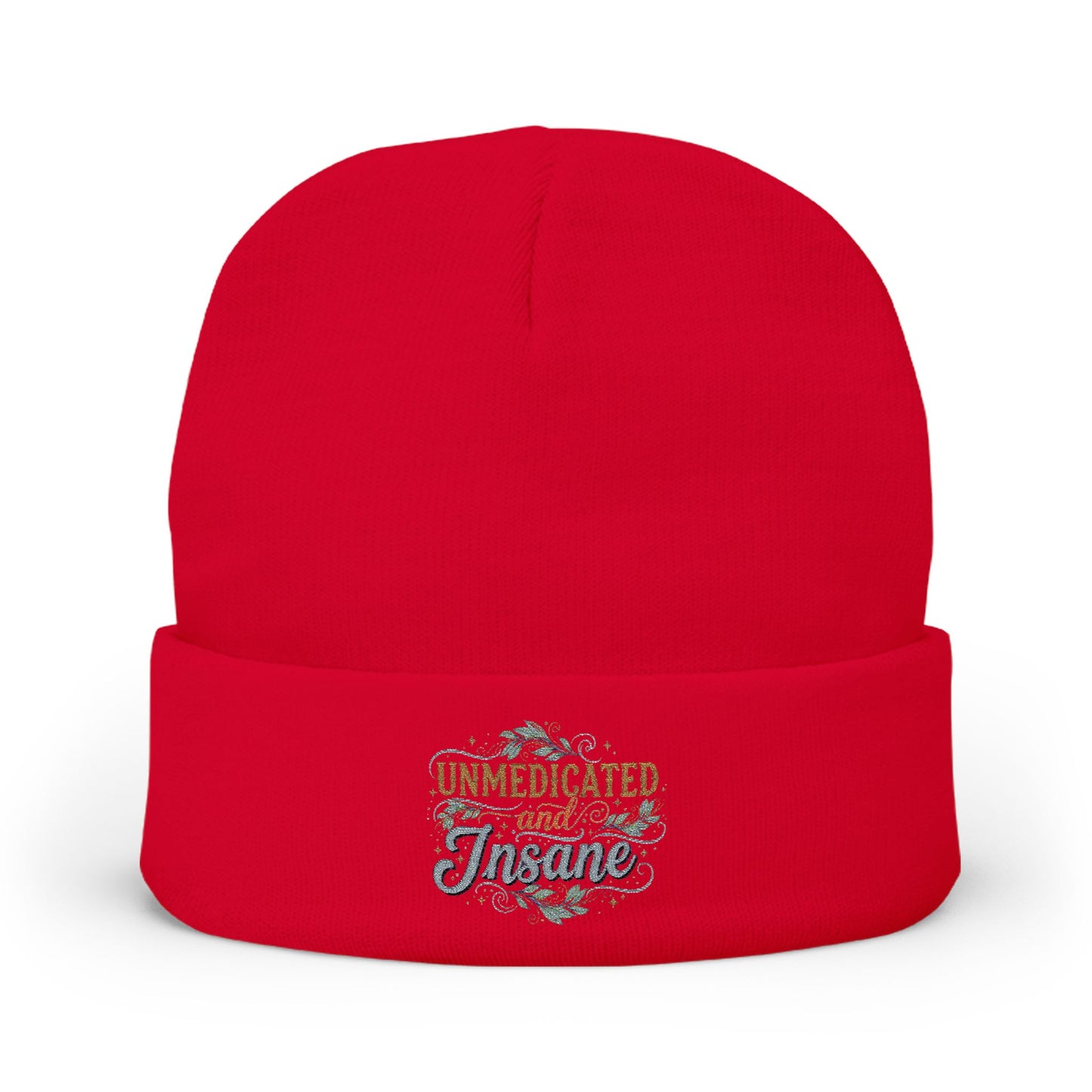 Unmedicated and Insane: Knit Beanie