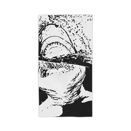 Hand Drawn Shark Beach Towel