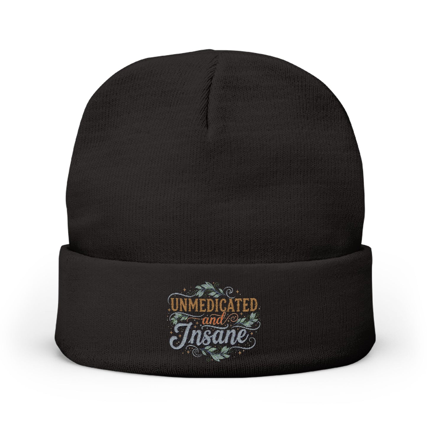 Unmedicated and Insane: Knit Beanie