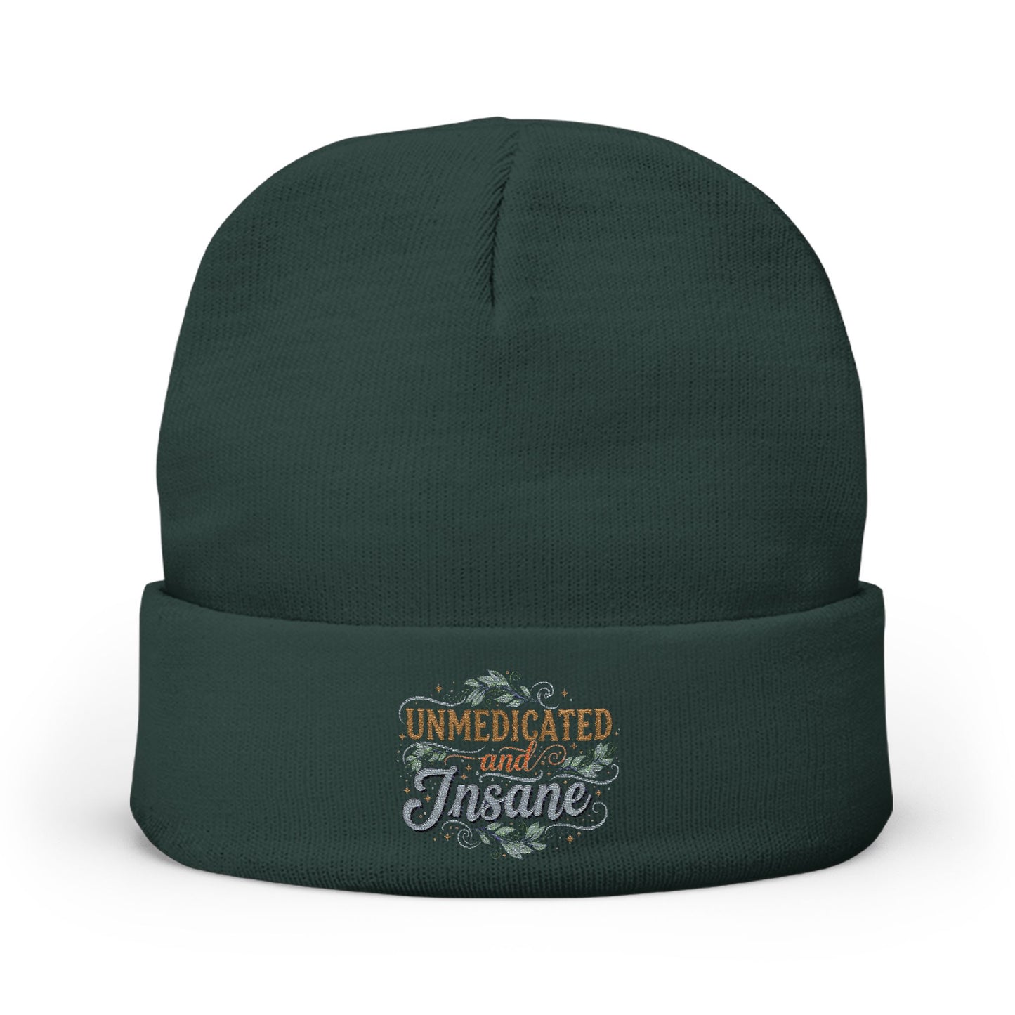 Unmedicated and Insane: Knit Beanie