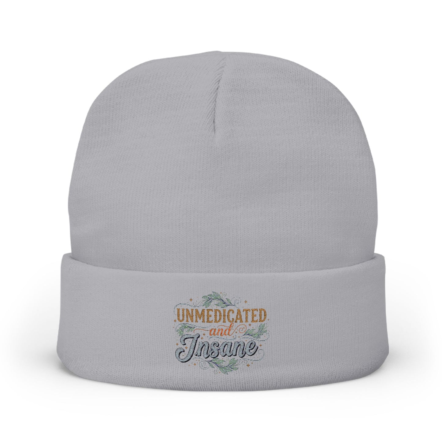 Unmedicated and Insane: Knit Beanie