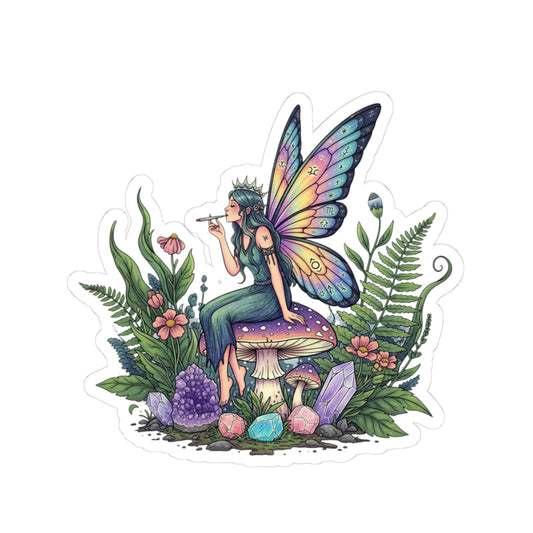 Forest Fairy Kiss-Cut Sticker