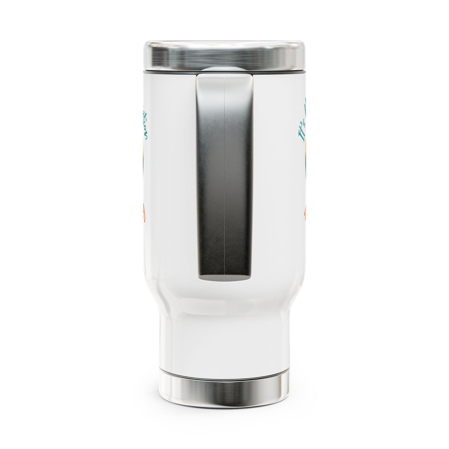 Enjoy The JourneyTravel Mug with Handle, 14oz