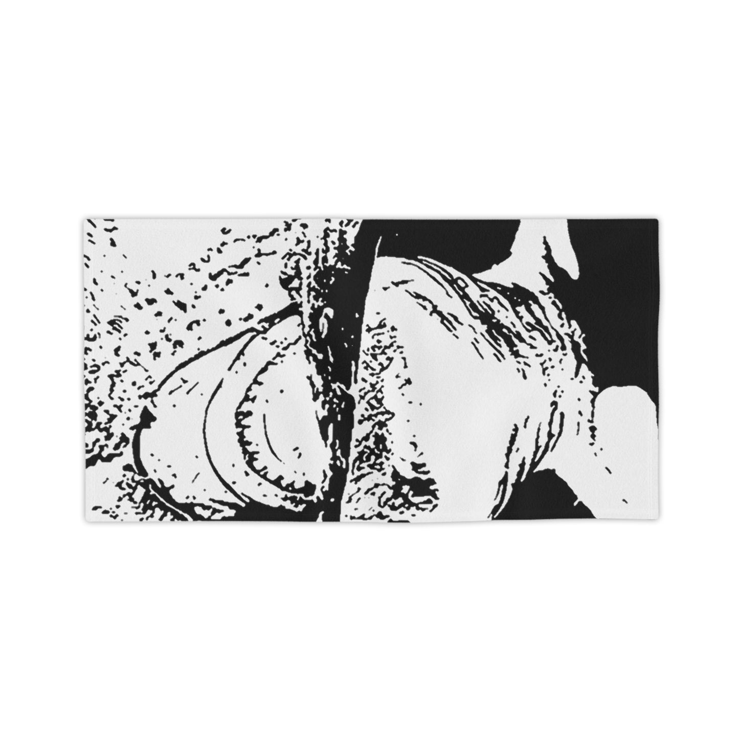 Hand Drawn Shark Beach Towel
