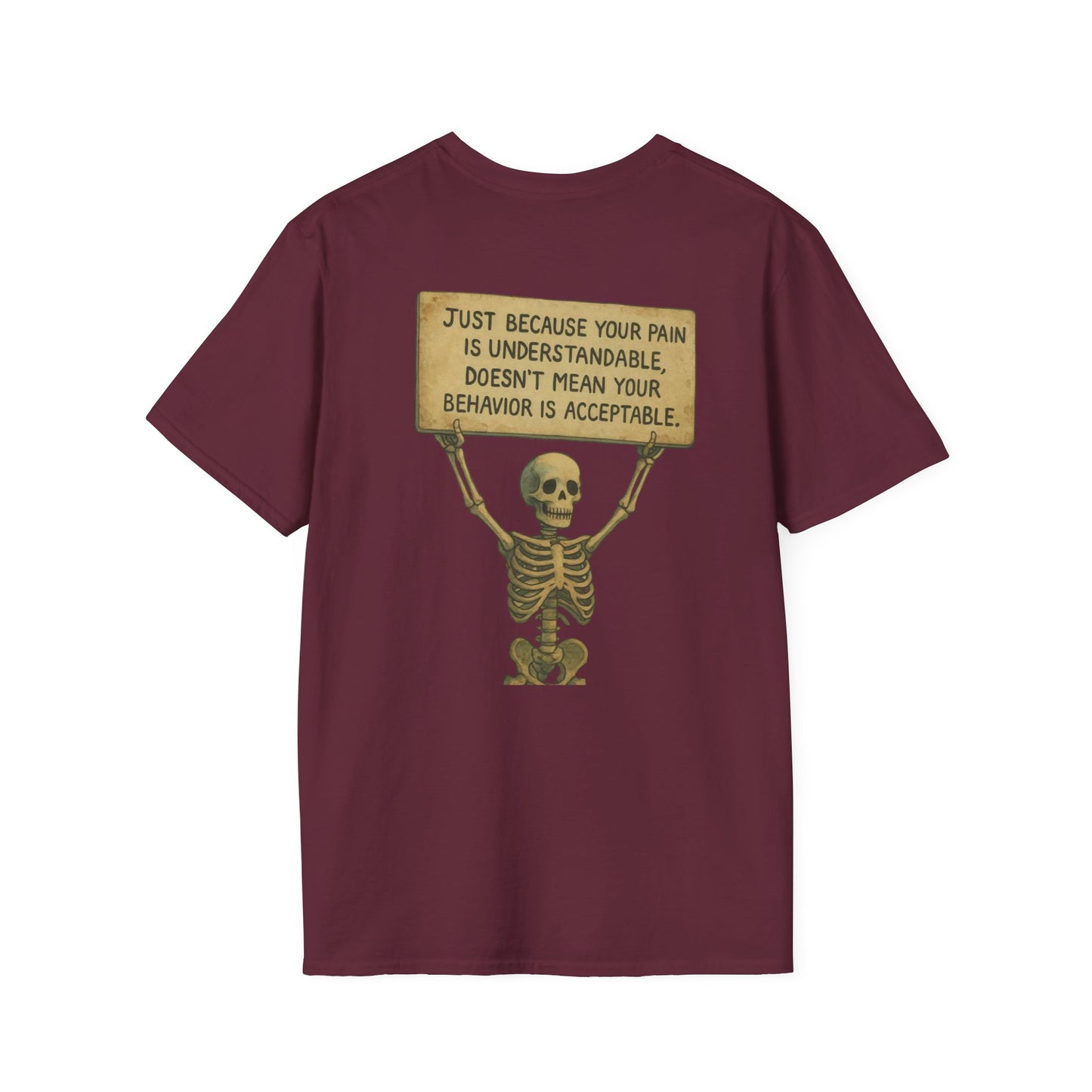 Accountability Skeleton Graphic Tee