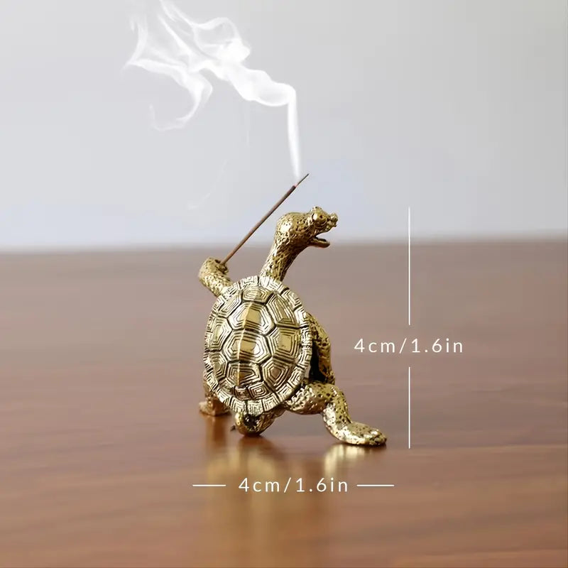 Turtle Shaped Incense Burner and Holder