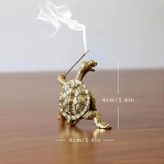 Turtle Shaped Incense Burner and Holder